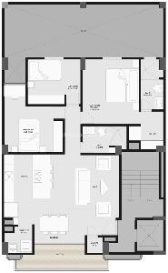 Apartamento de 3 alcobas en venta en Belen Alameda, Medellín, 118 m² · foto 6 de 9