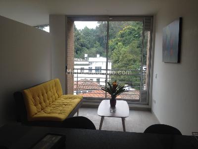 Apartamento de 1 alcoba en venta en Bosque Izquierdo, Bogotá, 52 m² · foto 3 de 15