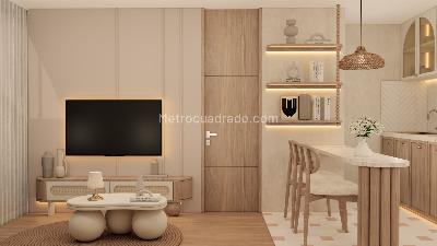 Apartaestudio en venta en Fundadores, Armenia, 30 m² · foto 3 de 10