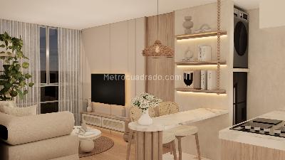 Apartaestudio en venta en Fundadores, Armenia, 30 m² · foto 4 de 10
