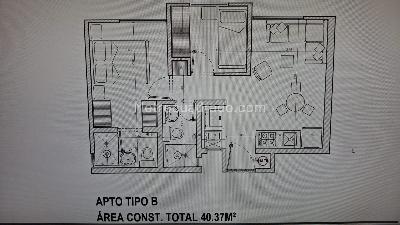 Apartamento de 2 alcobas en venta en Barrancas Norte, Bogotá, 40 m² · foto 20 de 20