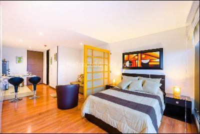 Apartamento de 1 alcoba en venta en Centro Internacional Panorama, Bogotá, 35 m² · foto 4 de 17