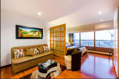 Apartamento de 1 alcoba en venta en Centro Internacional Panorama, Bogotá, 35 m² · foto 3 de 17