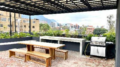 Apartamento de 1 alcoba en venta en El Espartillal, Bogotá, 19 m² · foto 10 de 14