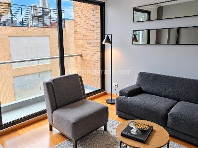 Apartamento de 1 alcoba en venta en Chico Norte Ii, Bogotá, 51 m² · foto 3 de 19