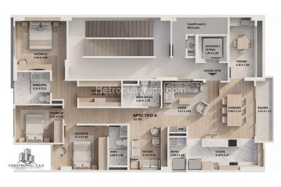 Apartamento en venta en Laureles La Castellana, Medellín · foto 6 de 6