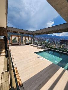 Apartamento de 1 alcoba en arriendo en Poblado Ciudad Del Rio, Medellín, 49 m² · foto 12 de 13