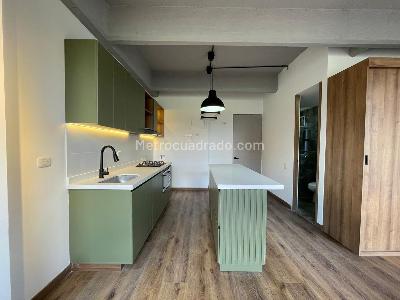 Apartamento de 1 alcoba en venta en Ciudad Salitre, Bogotá, 33 m² · foto 9 de 12