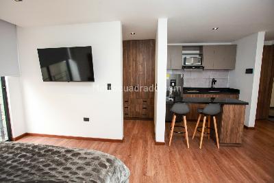 Apartaestudio en arriendo en La Alhambra Monaco, Bogotá, 39 m² · foto 8 de 14