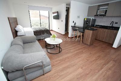 Apartaestudio en arriendo en La Alhambra Monaco, Bogotá, 39 m² · foto 2 de 14