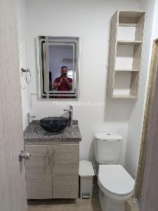 Apartaestudio en arriendo en La Veracruz, Bogotá, 30 m² · foto 9 de 11