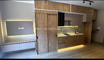 Apartaestudio en venta en Polo Club, Bogotá, 25 m² · foto 3 de 9