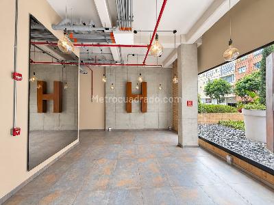 Apartamento de 1 alcoba en arriendo en Chico Norte, Bogotá, 20 m² · foto 12 de 13