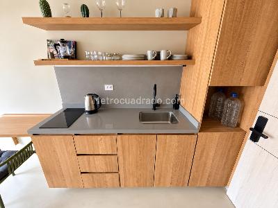 Apartamento de 1 alcoba en arriendo en Chico Norte, Bogotá, 20 m² · foto 4 de 13