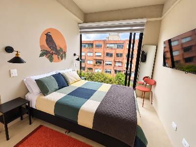 Apartamento de 1 alcoba en arriendo en Chico Norte, Bogotá, 20 m² · foto 2 de 13