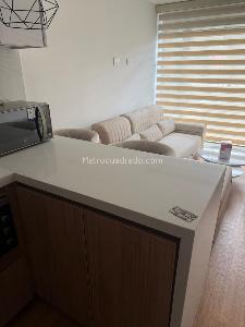 Apartaestudio en arriendo en Los Monjes, Bogotá, 27 m² · foto 3 de 5