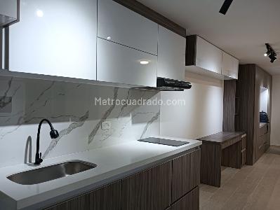 Apartaestudio en arriendo en Los Monjes, Bogotá, 32 m² · foto 1 de 6
